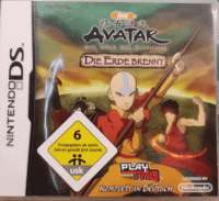 Avatar: The Legend of Aang The Burning Earth PAL Nintendo DS PAL box art